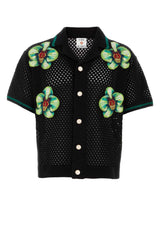Men's Orchid Shirt Black Cotton