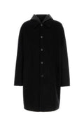 Men's Cashmere Coat Black