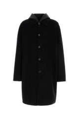 Men's Cashmere Coat Black