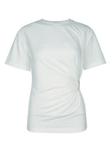 Women's Mary Maglia T-Shirt White Jersey Cotton