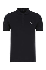 Men's Midnight Blue Piquet Polo Shirt 608 Cotton T-shirts And Polos