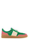 Women's Multicolor Suede Upvillage Sneakers Sweetpinkverdesportglace
