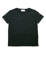 Boys' Ss T-Shirt Black Base Fabric: Cotton T-shirts And Polos