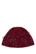 Women's Sunset Beanie Red Polyvinyle Cotton