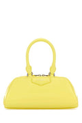 Women's East Top Handle Bag Yellow Calf