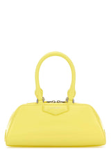 Women's East Top Handle Bag Yellow Calf