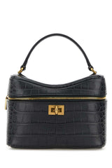 Women's Rodeo Vanity Shoulder Bag Black Calf