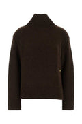 Women's Wool And Yak Turtleneck Brown