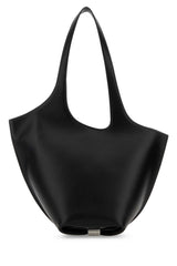 Women's Scoop Shoulder Bag Black Calf Bos Taurus