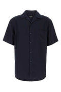 Men's Viscose Blend Shirt Navy Nylon