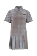 Women's Shirt Dress Gray Trochusniloticus