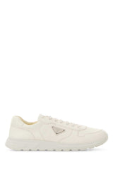 Men's White Leather Prax 2.0 Sneakers Avorio