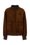 Women's Leather Jacket Brown Lamb