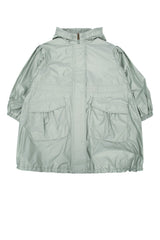 Boys' Afet Long Parka Cream Polyamide Down Jackets