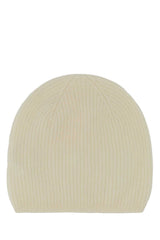 Women's Flyn Beanie Ivory Cashmere