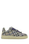Men's Embroidered Fabric Box Sneakers Lichenipcheck