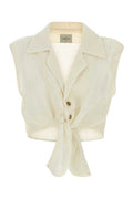 Women's Sanabog Shirt Beige Linen