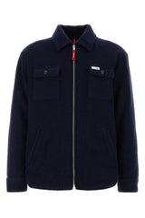 Men's Archive Jacket Navy Wool Nylon