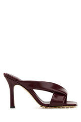 Women's Riva Mule Burgundy Calf Sandal