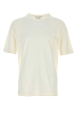 Men's Afro T-Shirt White Linen Cotton