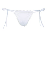 Women's Maillot Swim Bottoms White Polyamide Elastane Principal Swimwear