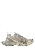 Women's Multicolor Mesh And Rubber 3xl Sneakers Eggshell T Polyurethane Polyester