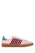 Men's Pink Nylon Boxer Sneakers Rosaverde
