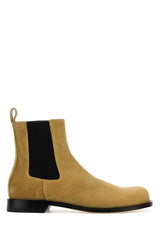 Men's Loafer Chelsea Boot Yellow Suede