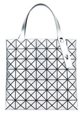Women's Tote Silver Surface Polyurethane Base