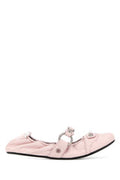 Women's City Ballet Flat Pink Domesticated Lamb
