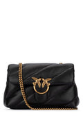 Women's Tracolla Shoulder Bag Black Leather Hffi Filatoesterno
