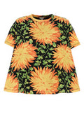 Women's Printed Cotton Blend T-Shi Multicolor T-Shirt