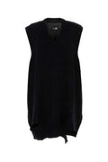 Women's Dress Black Virgin Wool Acrylic