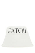 Women's Fascia Canvas Bucket Hat White