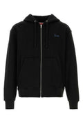 Men's Classic Hoodie Black Cotton Jacket
