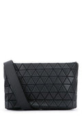 Women's Matte Shoulder Bag Black Mixed Fibres