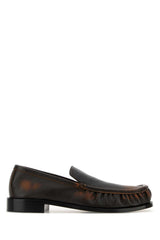 Men's Brown Leather Loafers Tan Sneaker