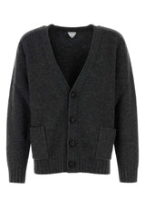 Men's Dett Cardigan Gray Wool