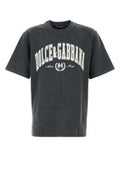 Men's Charcoal Cotton T-Shirt Grigioscurissimo Exterior