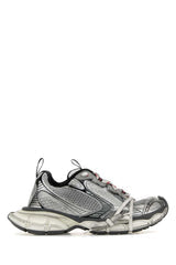 Women's Multicolor Mesh And Rubber 3xl Sneakers Greywhitered T Polyurethane Polyester