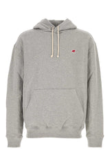Men's Core Hoodie Gray Cotton Elastane Sweater