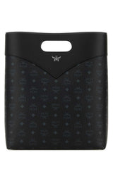 Women's Diamond Vlm Shoulder Bag Black Fabric