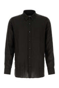 Men's Fluid Shirt Black Lyocell