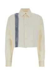 Women's Shirt Ivory Linen