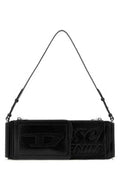 Women's Tracolla Shoulder Bag Black Fabric