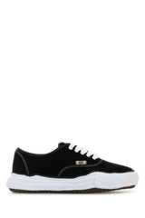 Unisex Black Canvas Sneakers