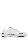 Men's White Canvas Sneakers