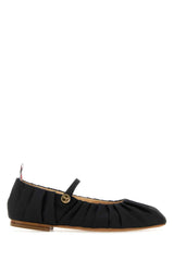 Women's Ballet Flat Black Fabric