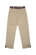 Boys' Trousers Beige Cotton