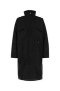 Unisex Coat Raincoat Black Polyester Raincoats